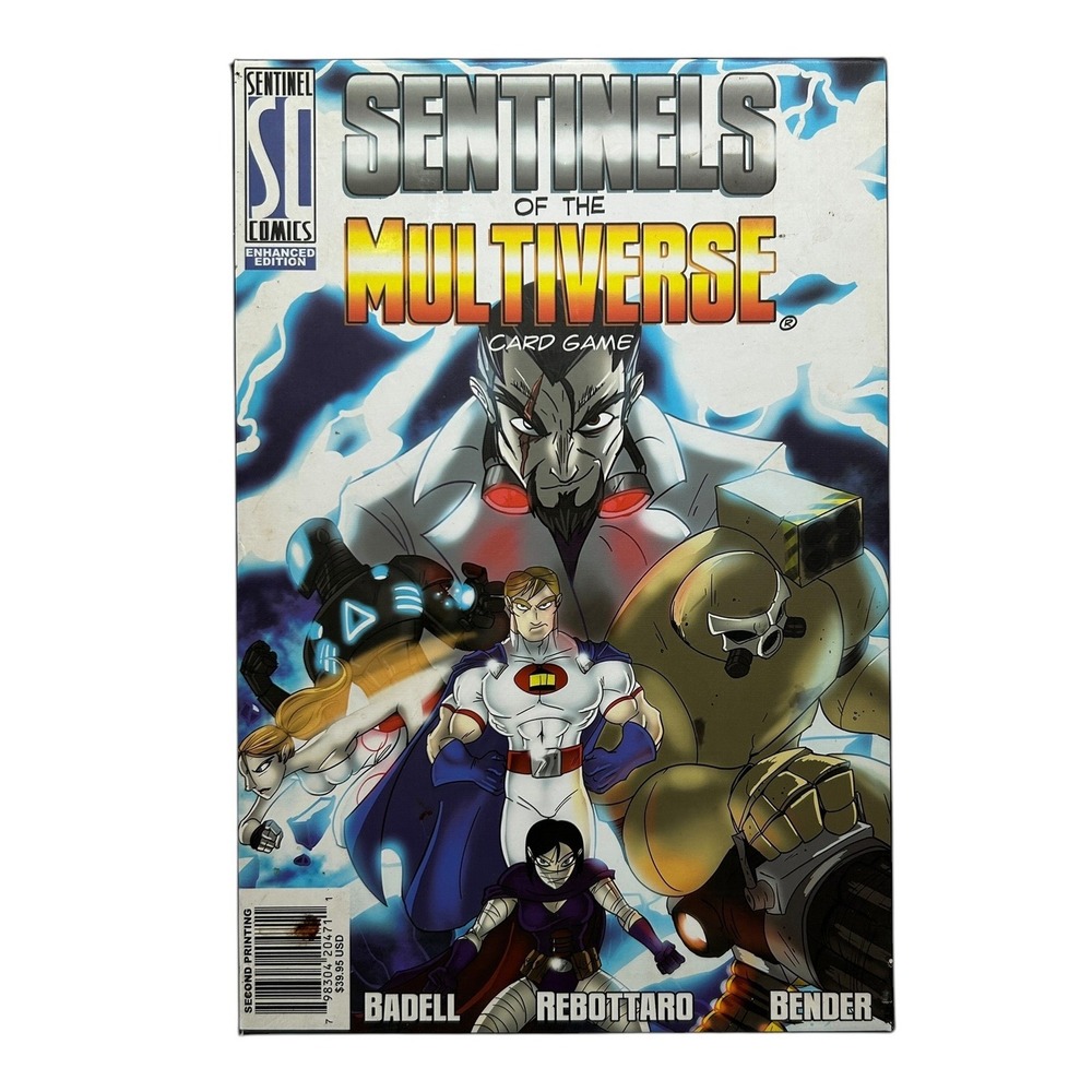 Sentinels of the Multiverse Board Game + Vengeance Shattered Timelines Expansion